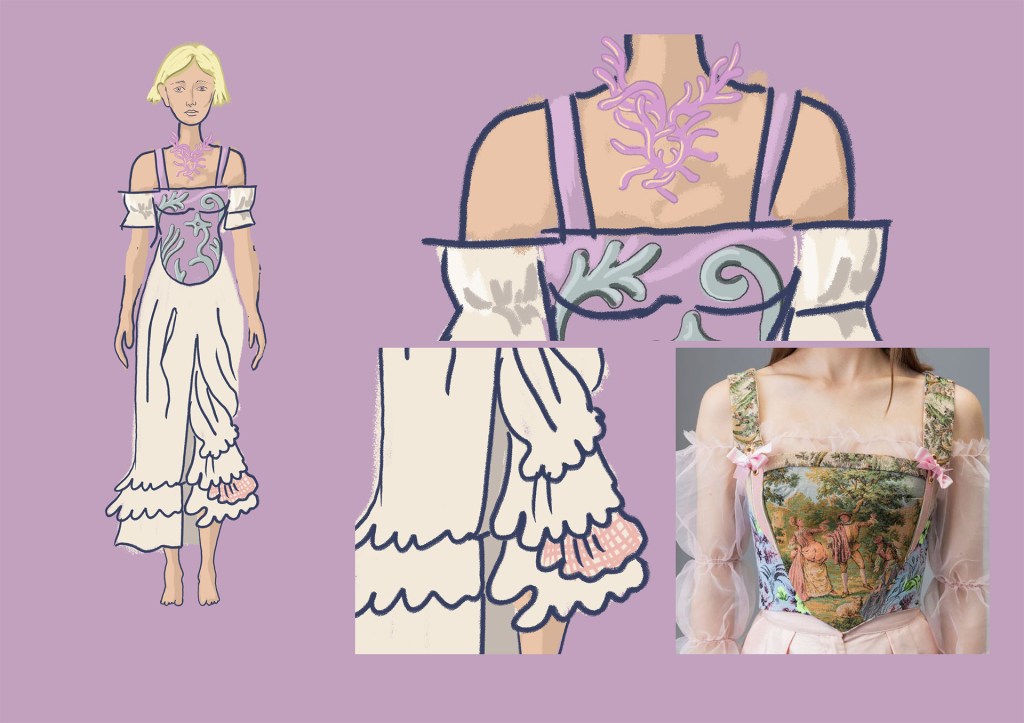 This project was created during a 1.5-month artistic residency in Bari and Barletta, Italy. In response to an invitation to explore the theme of rebellion through the lens of fashion, traditional craftsmanship, and 3D printing, I created two garments that combine traditional techniques, such as macramé, with the modernity of 3D printing.